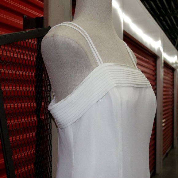 Alfred Sung Ivory Formal or Bridal Gown - Picture 3 of 8